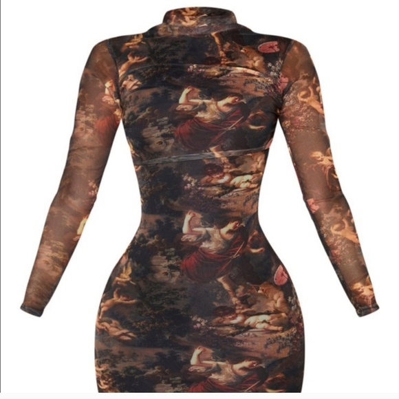 PrettyLittleThing Body Con Mini Long Sleeve 4 - Picture 12 of 13